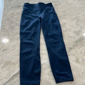 Lululemon Time To Sweat Crop *23" leggings - true navy